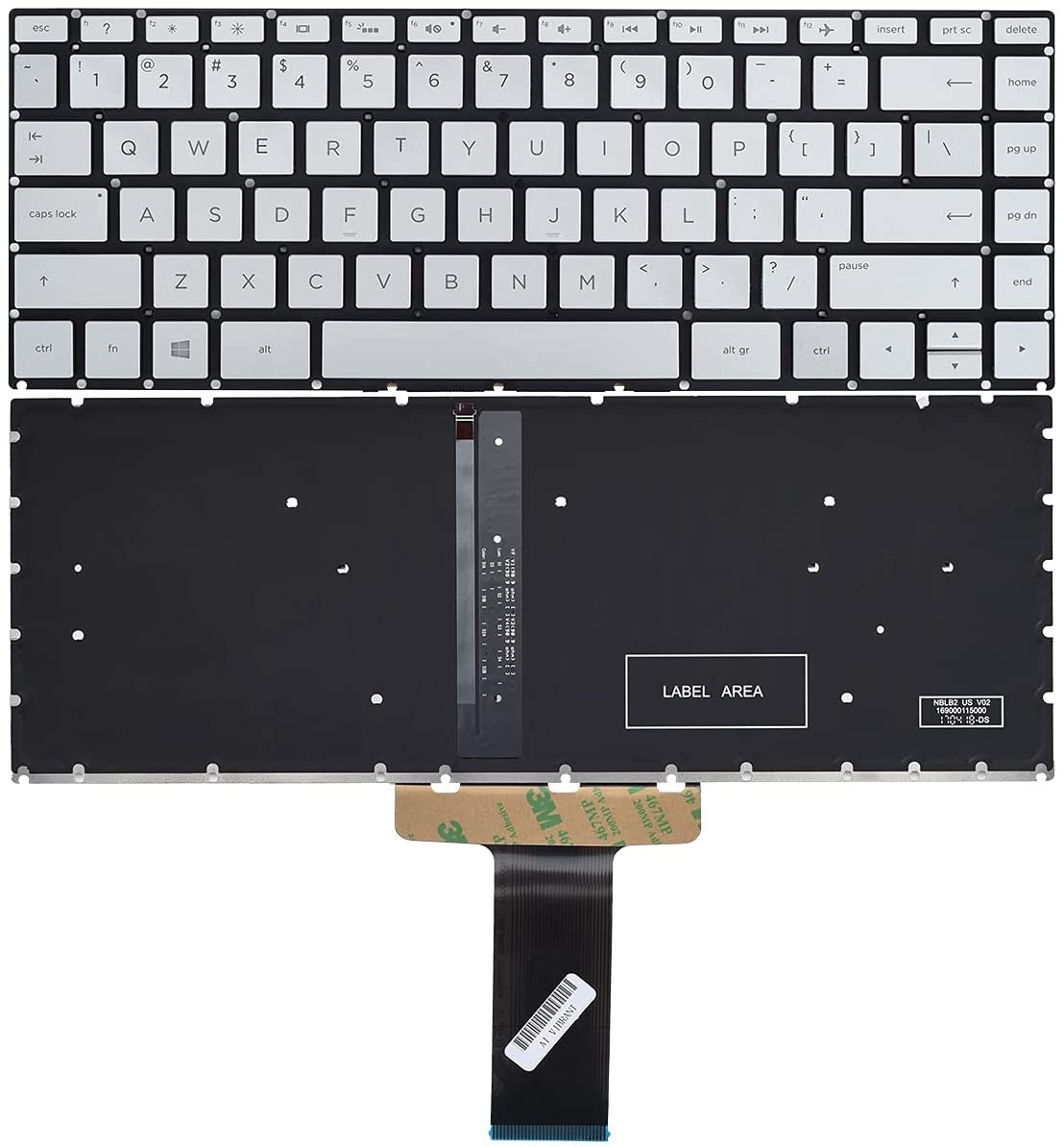  HP Pavilion Keyboard For X360 14-BA 14T-BA 14M-BA 14-BS 14-BW 14-BF With Backlit