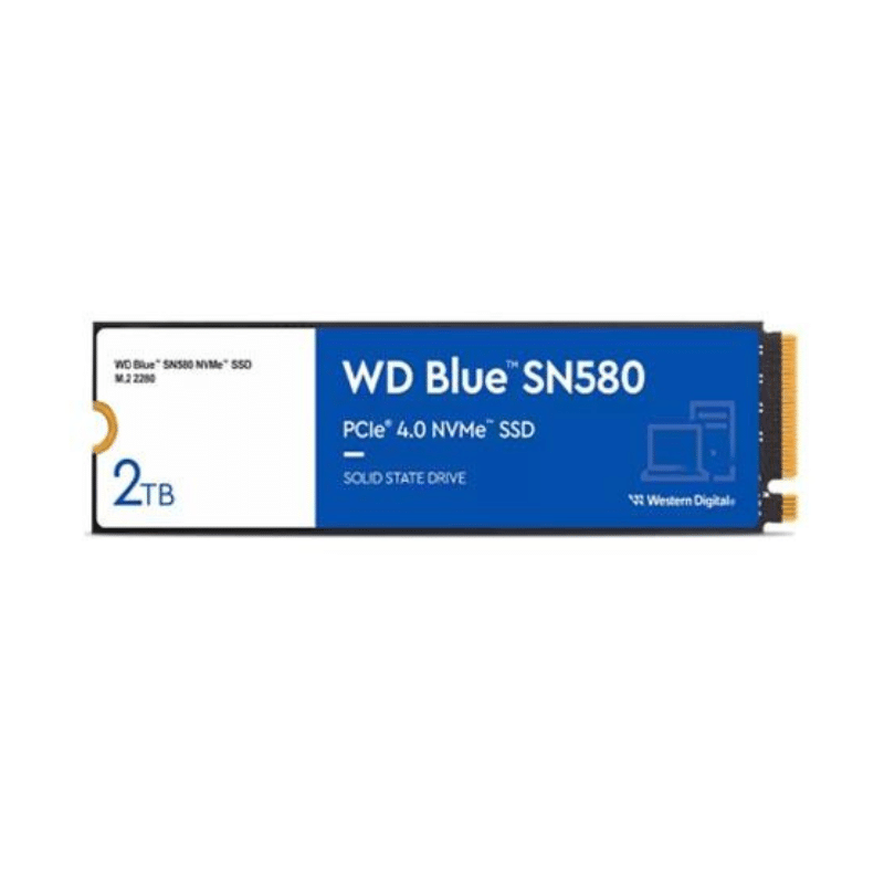 Western Digital Blue SN580 2TB M.2 NVMe Internal SSD WDS200T3B0E