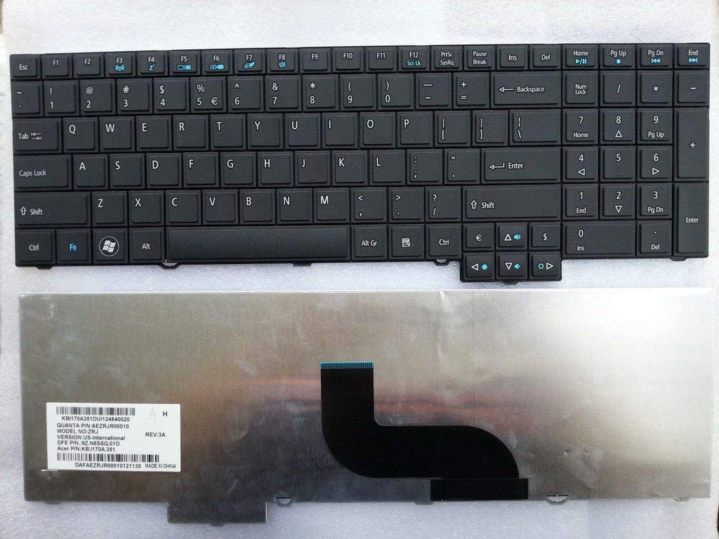 ACER TravelMate Laptop keyboard For 5760 5760G 7750 7750G 7750Z Series
