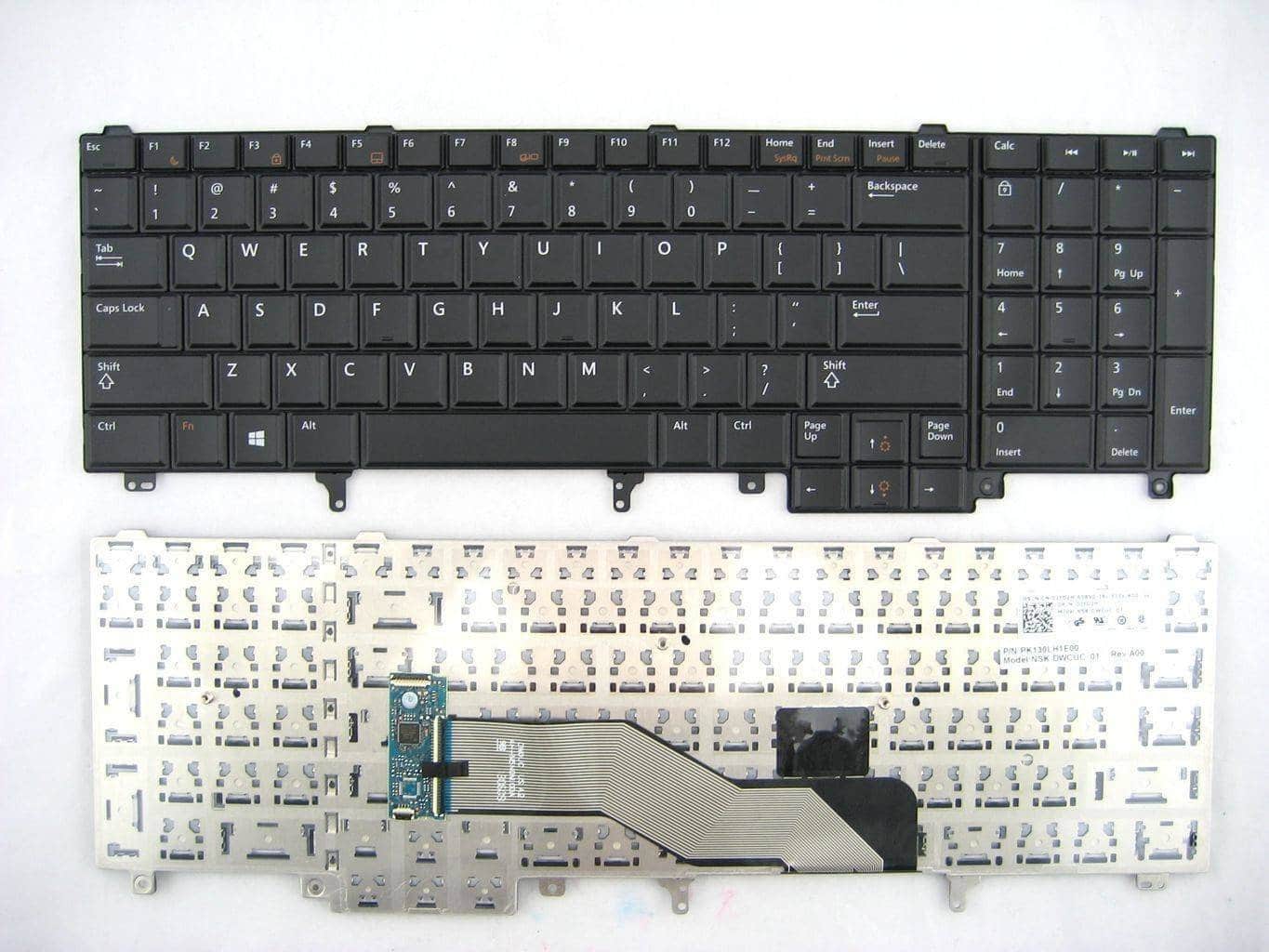 Laptop Keyboard For DELL Latitude E5520 E6530 E6520 Series