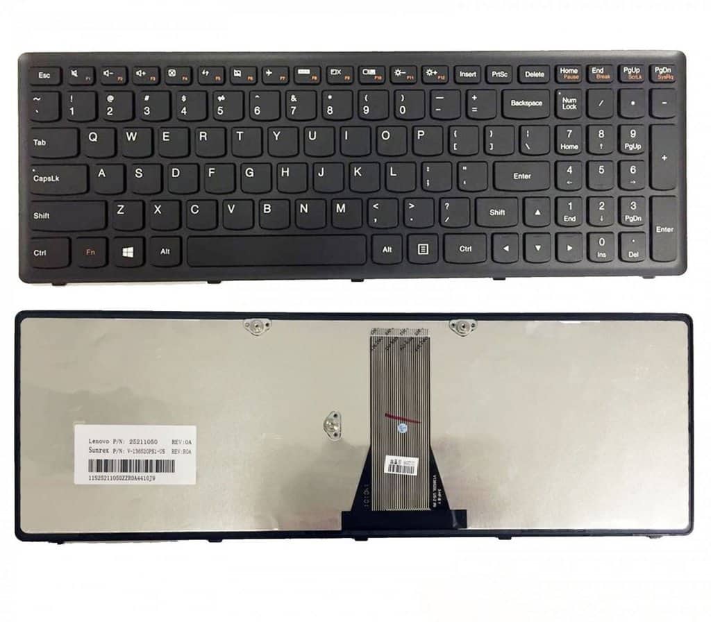Laptop Keyboard For Lenovo Ideapad G500S G505S S500 Z510