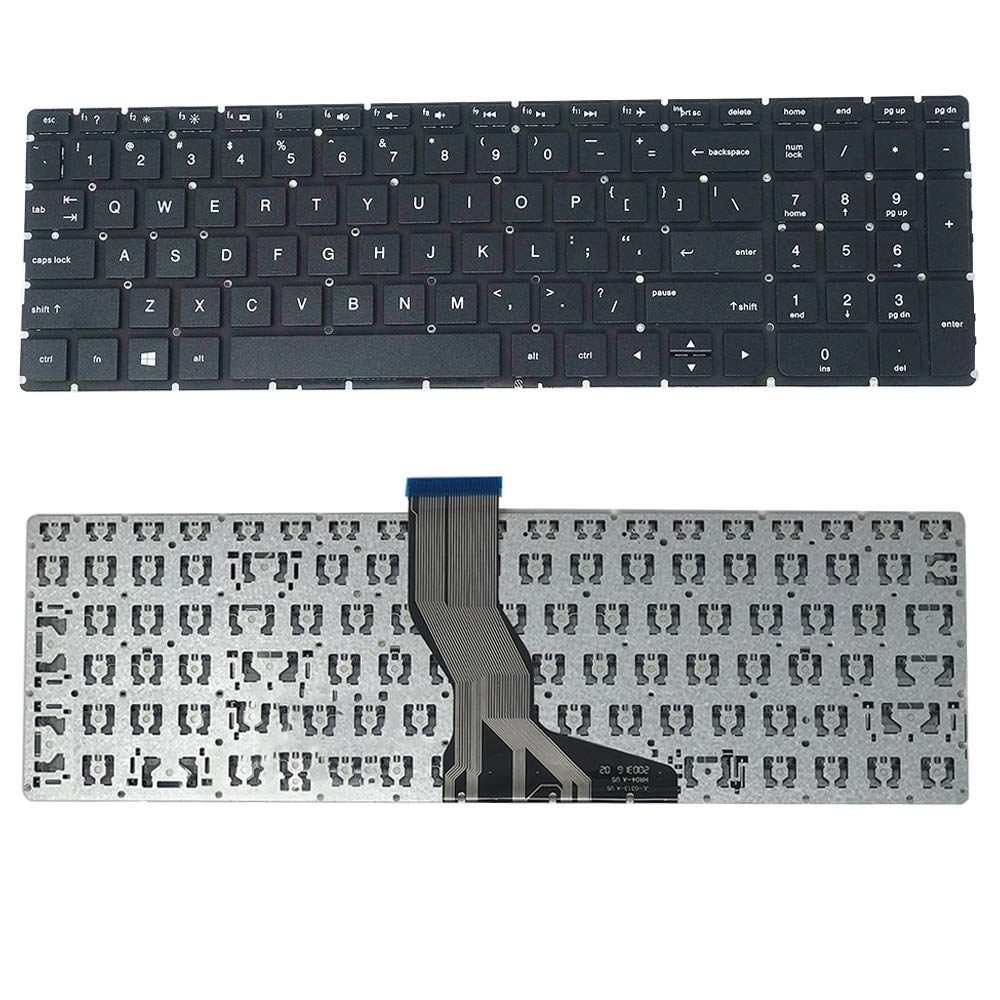 Laptop Keyboard For HP Pavilion 15AB 15AU Series (Black)
