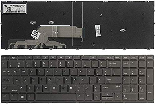 Laptop Keyboard For HP Probook 450 G5 455 G5 470 G5 Series, Black