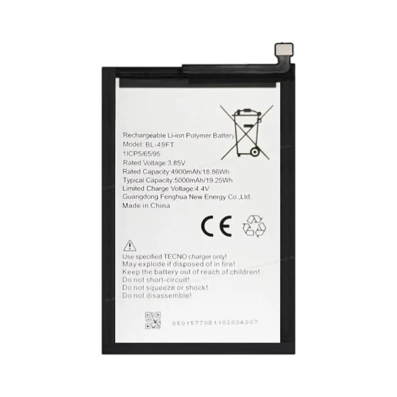 Tecno Pop 8 Battery