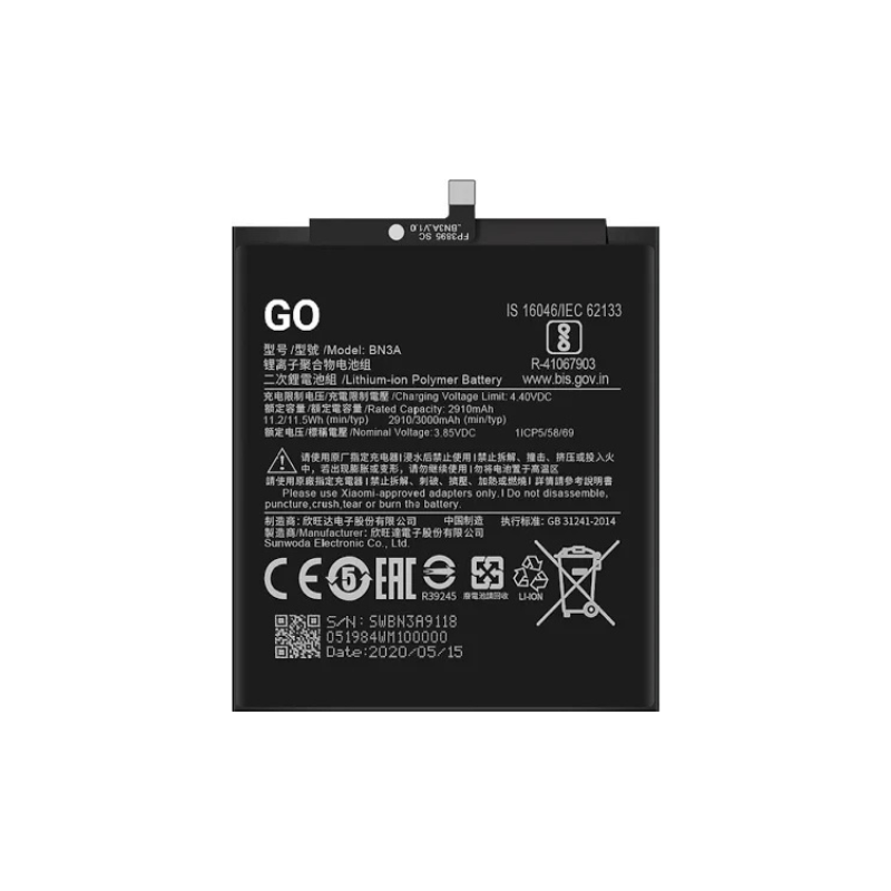 Xiaomi Redmi Go Battery
