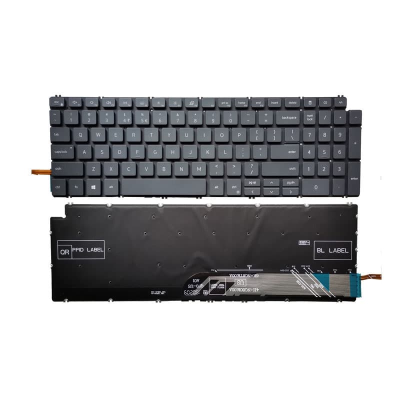 Laptop Keyboard For Dell Inspiron 5584 5590 5593 5594 5598 Series