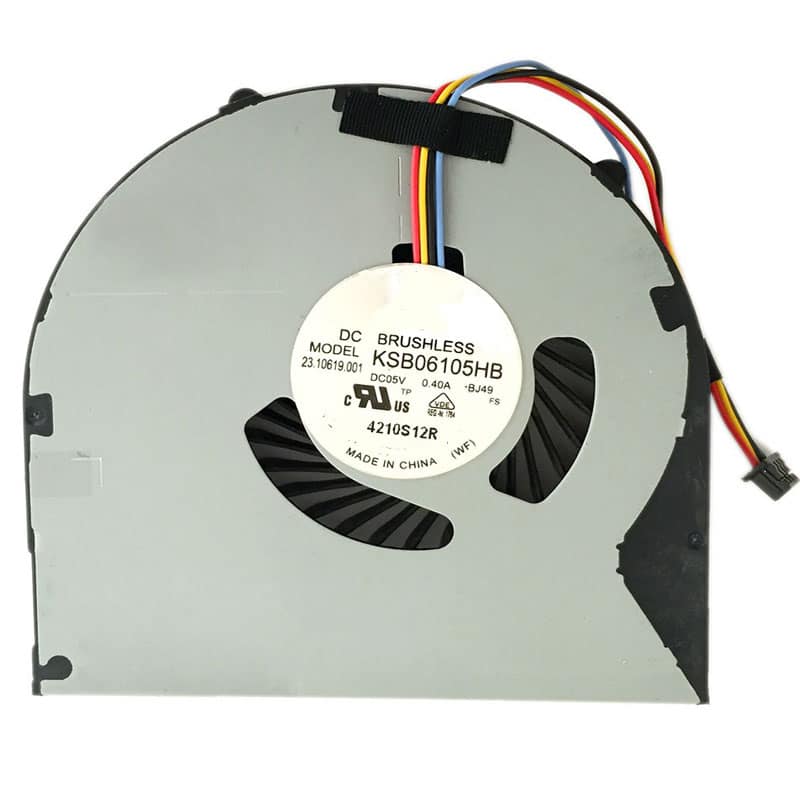 Laptop CPU Cooler Cooling Fan For Lenovo B590 B480 B480A M490 M495 B485 B490 E49 K49 KSB06105HB-BJ49 60.4XB16.001