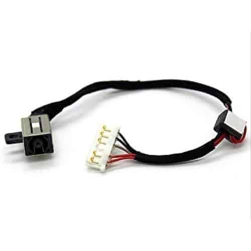 DC Power Jack For Dell Inspiron 14-3458 14-5455 14-5458 15-5000 15-5555 15-5558 KD4T9 0KD4T9 DC30100UD00 30C53 030C53 DC30100UH00