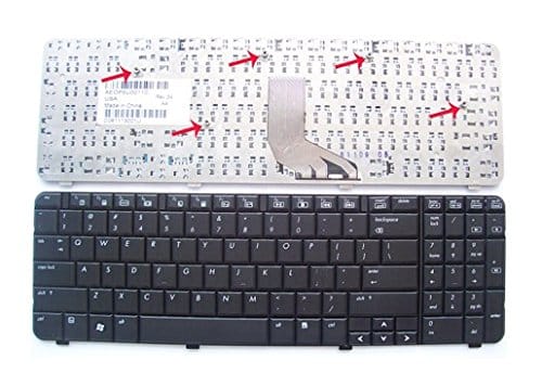 Laptop Keyboard For HP Compaq Presario CQ61 HP Pavilion G61