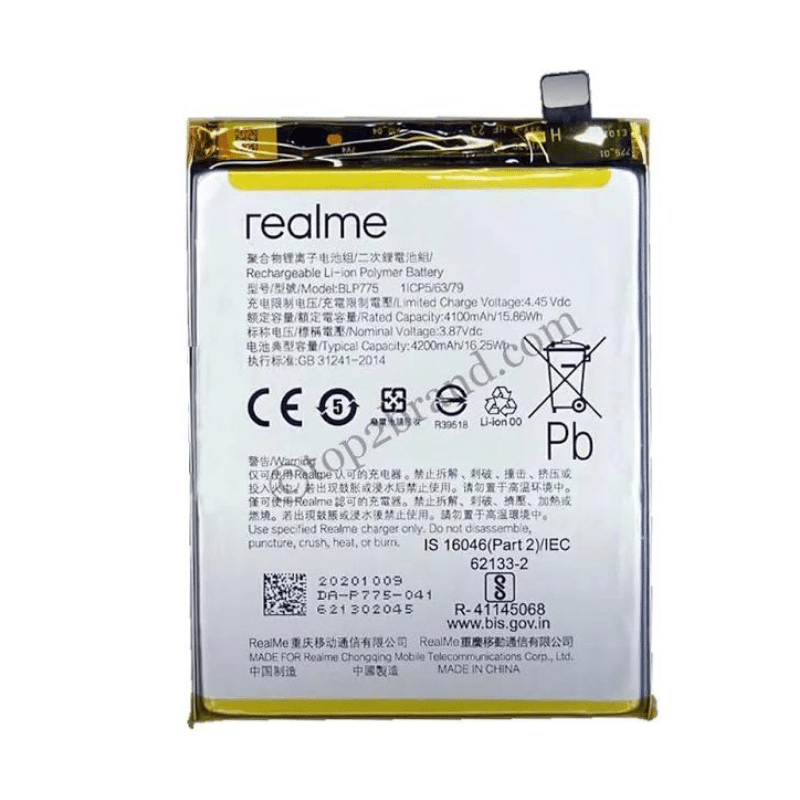Realme X50 5G Battery