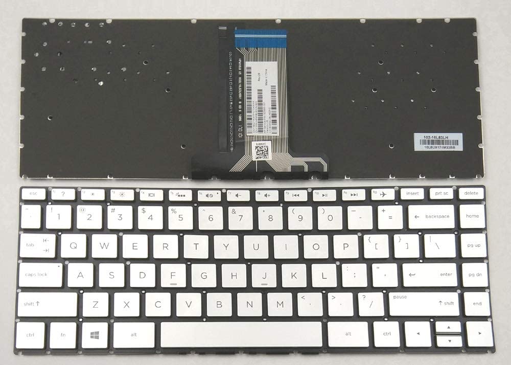 Keyboard for HP Pavilion X360 14-BA 14-BA007NA 14-BA011DX 14-BA013DX 14-BA015DX 14-BA031NA 14M-BA 14M-BA011DX 14M-BA013DX 14M-BA015DX 14M-BA114DX