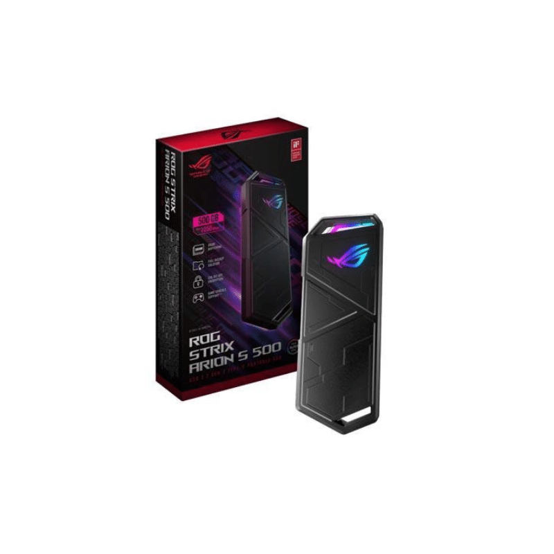 ASUS ROG Strix Arion S500 500GB USB-C 3.2 Gen 2 External SSD