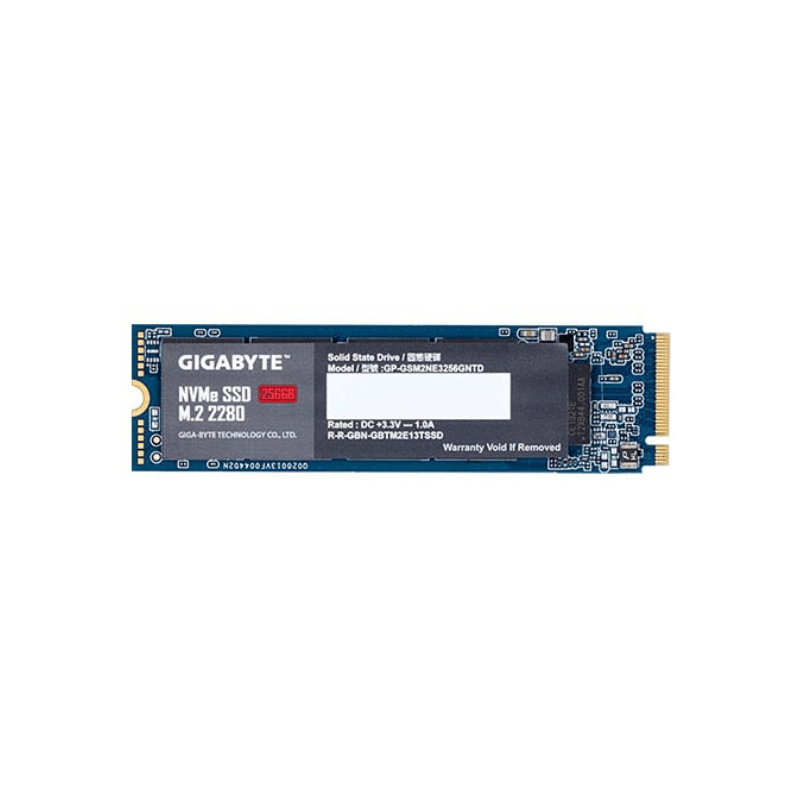 GIGABYTE 256GB M.2 PCIe NVMe SSD GP GSM2NE3256GNTD.png GIGABYTE 256GB M.2 PCIe NVMe SSD GP GSM2NE3256GNTD.png