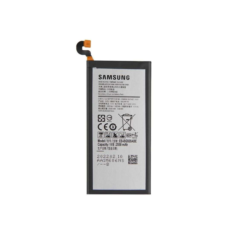 Samsung Galaxy S6 Battery.png Samsung Galaxy S6 Battery.png